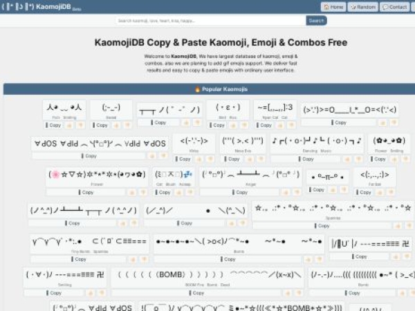 kaomojidb.org