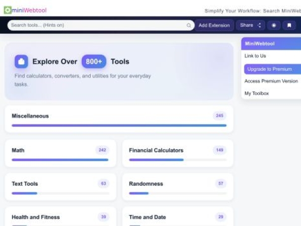 miniwebtool.com